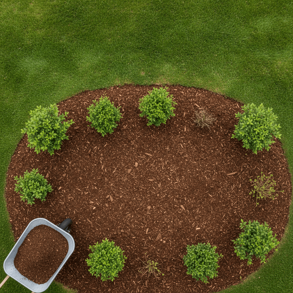 Mulch that smells like fresh earth