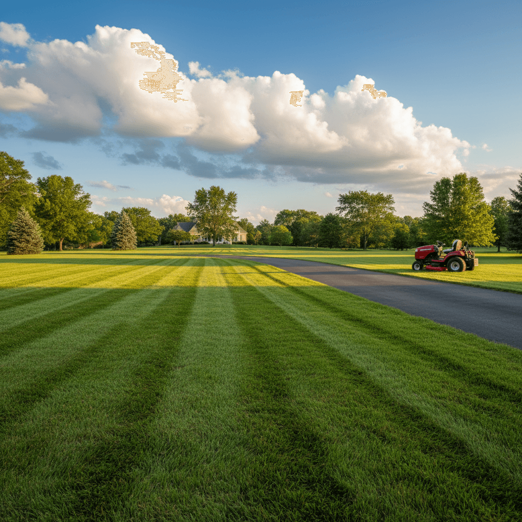 Mowing that sets the tone